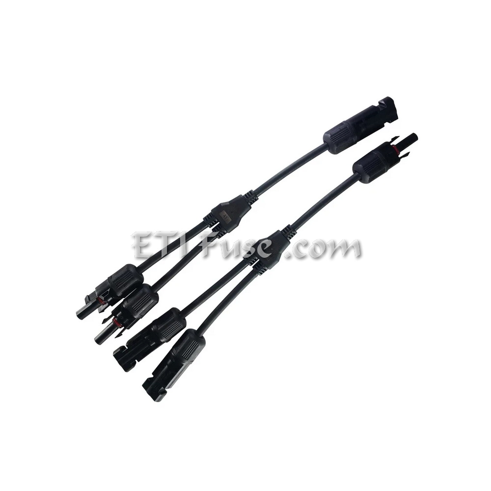 کانکتور مادگی 1 به 2 خورشیدی 1500 ولت 60 آمپر 60M 30F 30F