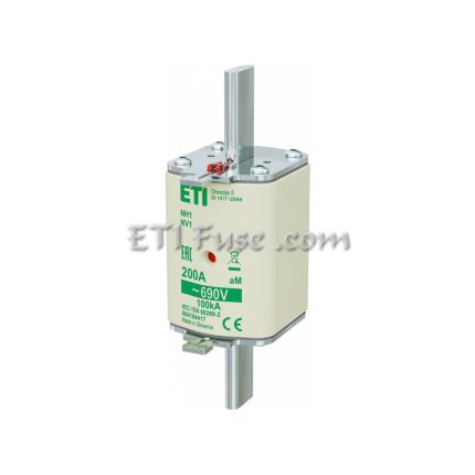 فیوز کاردی ای تی آی ETI NH1 aM 690V 160A