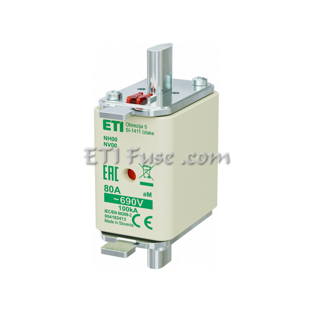 فیوز کاردی ای تی آی ETI NV00 aM 690V 100A