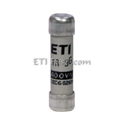 فیوز سیلندری ای تی آی ETI Gg 10 0.5A