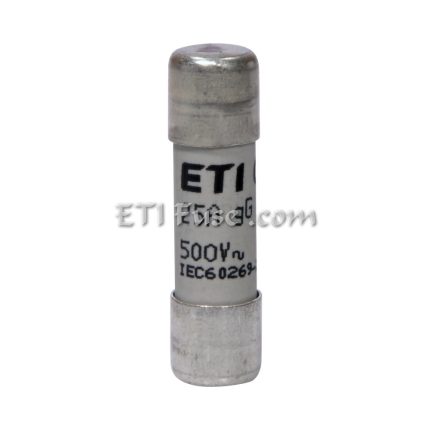فیوز سیلندری ای تی آی ETI Gg 8 25A