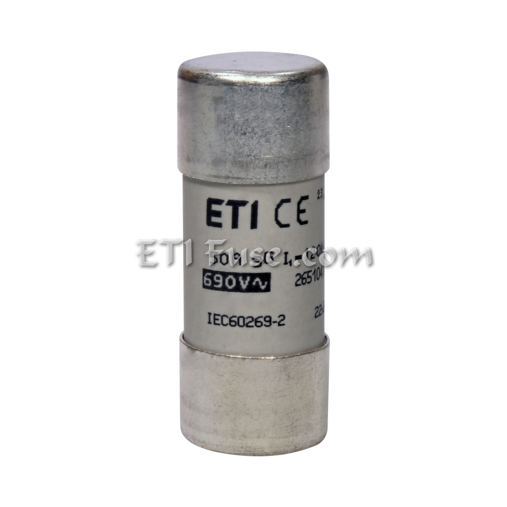 فیوز سیلندری ای تی آی ETI aM 22 50A