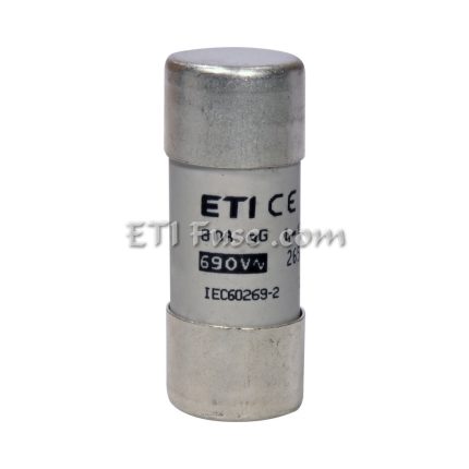 فیوز سیلندری ای تی آی ETI aM 22 80A