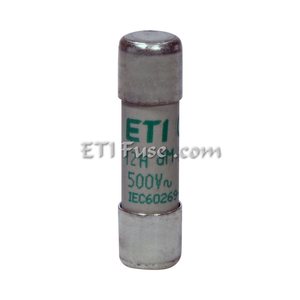 فیوز سیلندری ای تی آی ETI aM 8 12A