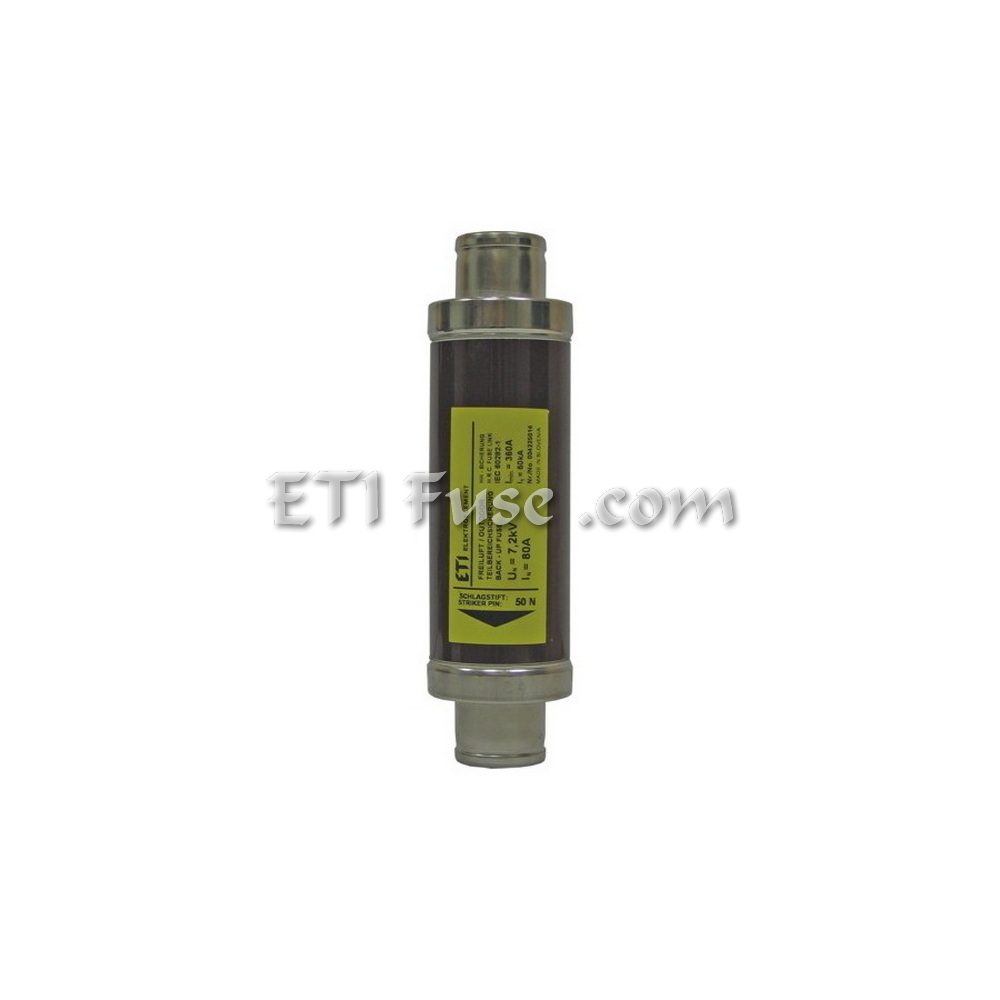 فیوز فشار متوسط ای تی آی ETI FuseVV 7.2 kV 25A 50N 292