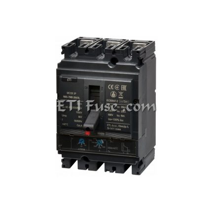 کلید اتوماتیک الکترونیکی ای تی آی ETI NBS E 400 3S 400A 690V AC 50KA 3P