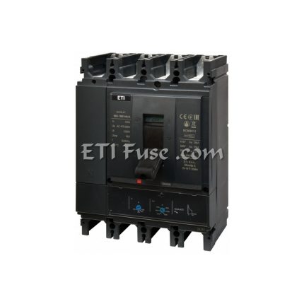 کلید اتوماتیک قابل تنظیم دوبل ای تی آی ETI NBS TMD 630 4L 500A 690V AC 36KA 4P