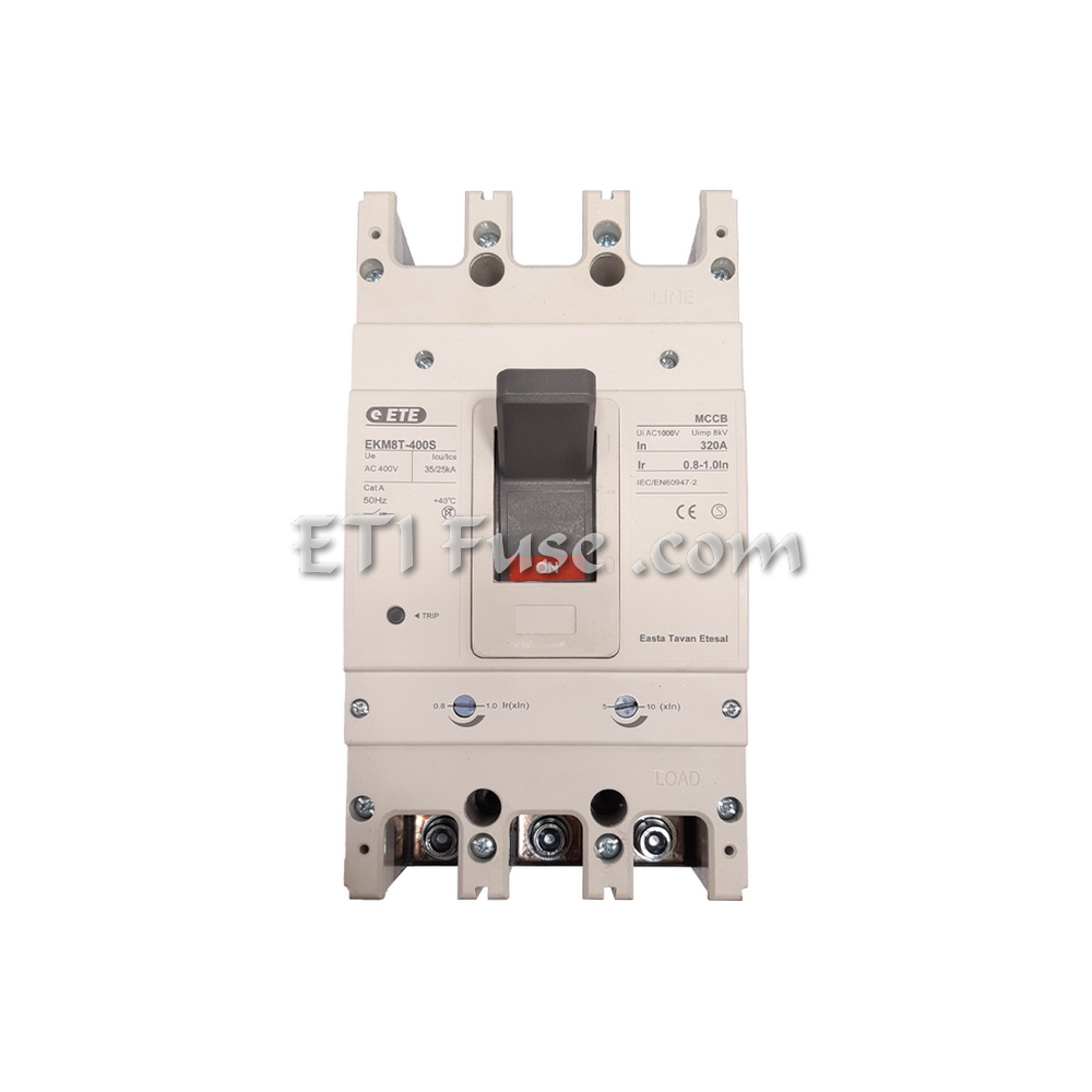 کلید اتوماتیک قابل تنظیم الکترونیکی 3 پل 6 تنظیم کیس 1600 ایستا توان اتصال ETE ME64365101600 630-1600A 0.4In