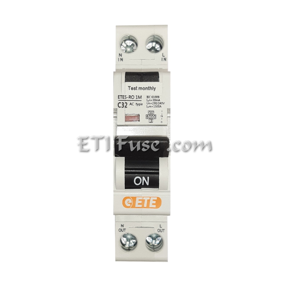کلید محافظ جان 2 پل ایستا توان اتصال ETE RCCB RC002102031 32A