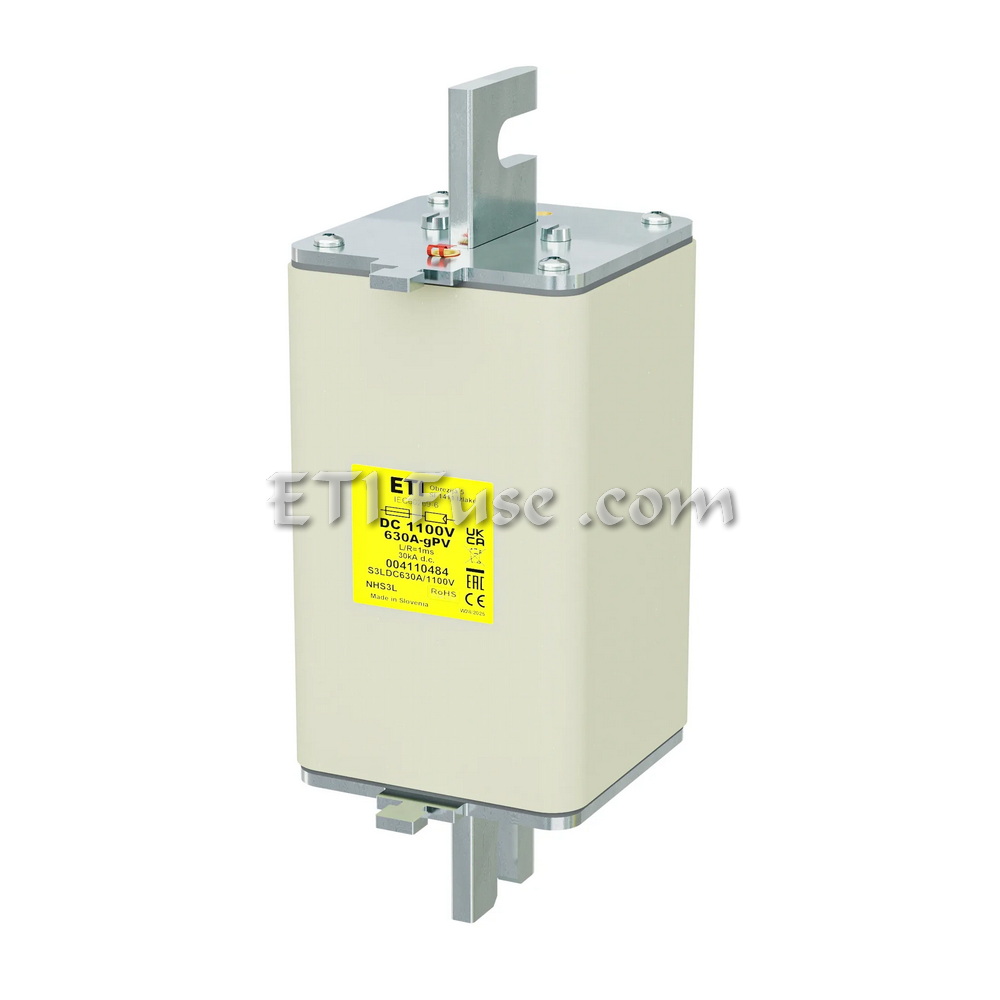 فیوز کاردی خورشیدی ای تی آی ETI 004110696 125A 1500V 0L DC