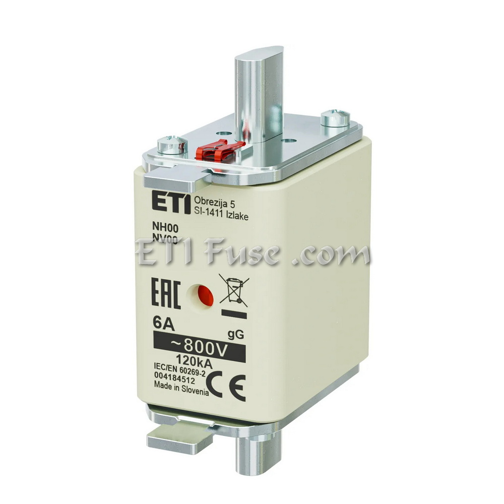 فیوز کاردی مخصوص اینورتر خورشیدی ای تی آی ETI 004184463 200A 800V 1