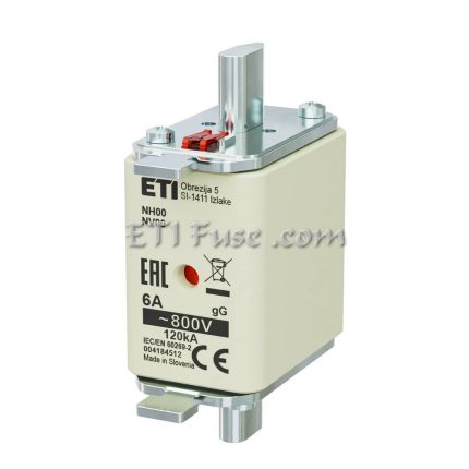 فیوز کاردی مخصوص اینورتر خورشیدی ای تی آی ETI 004184546 250A 800V 3C