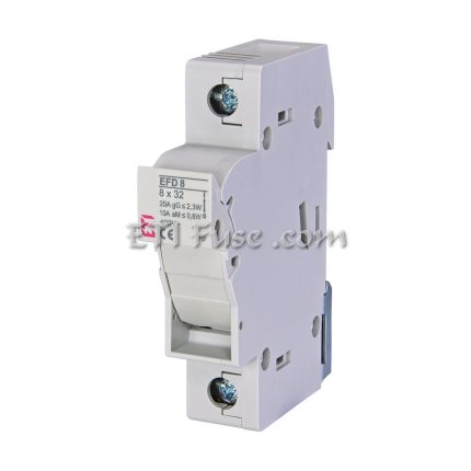 پایه فیوز سیلندری ای تی آی ETI 8865114 CFPV 32L 32A 1000 DC 1P