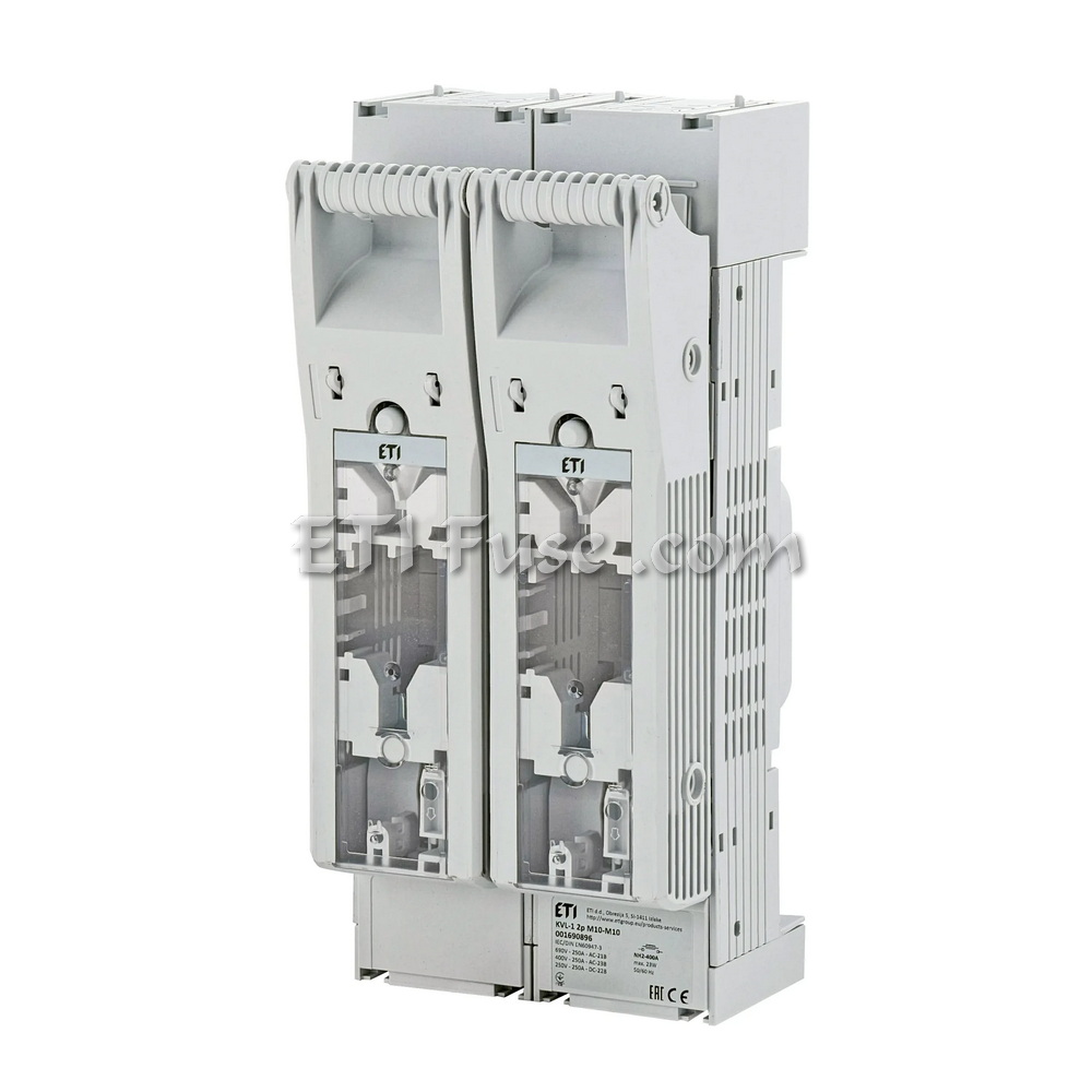 کلید فیوز 2 پل ای تی آی ETI HVL 1692503 250A 2.3 DC