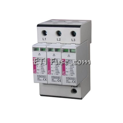 برقگیر تابلویی ایستا توان صنعت EASTA 44027531 ESA 275 AC T2 C 3P