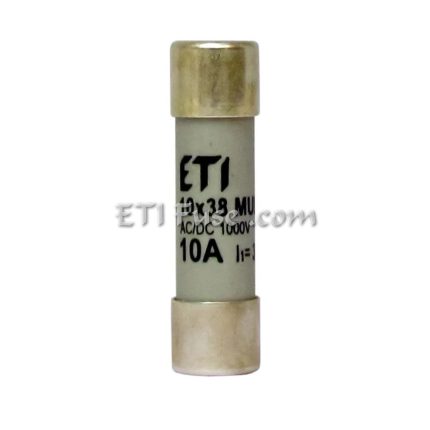 فیوز مولتیمتر ای تی آی ETI 2625402 10×38 gR 1000V AC DC 6A