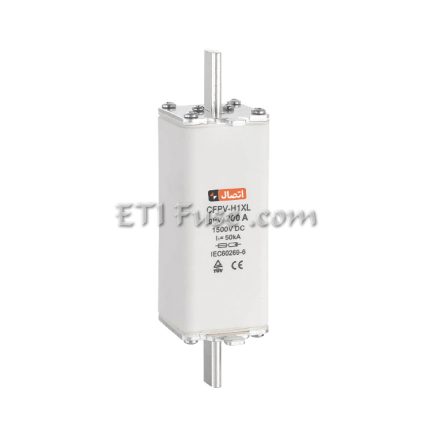 فیوز کاردی ایستا توان اتصال ETE CPV00100050 H00 1000V DC 50A