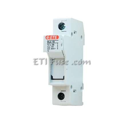 پایه فیوز استوانه ای با نشانگر ایستا توان اتصال ETE ET-PV-63X DC 1500V 10-14×85