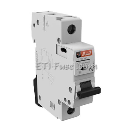 کلید مینیاتوری 1 پل تیپ B ایستا توان اتصال ETE MCB MC001105132 10A