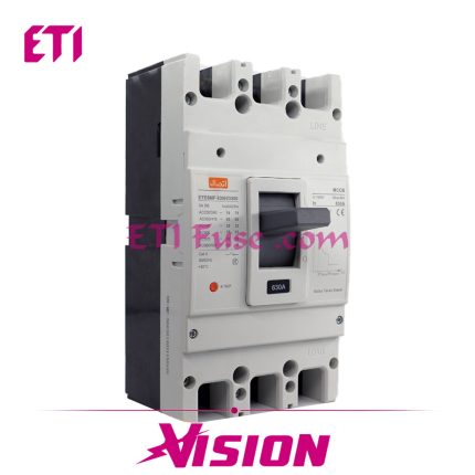 کلید اتوماتیک فیکس ایستا توان اتصال ETE MF003504250 3P FRAME 400A IN 250A H MODEL ICU 50KA ICS 35KA