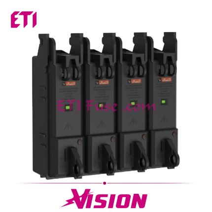 کلید فیوز هوایی کابل خود نگهدار با فیوز ایستا توان اتصال ETE ETEAD160RF160 3P+R 160A