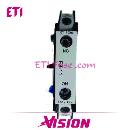 کنتاکت کمکی کنتاکتور هوشمند ستاره مثلث ایستا توان اتصال ETE ETCONYDAX 3P 1NO+1NC