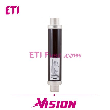 فیوز فشار متوسط ای تی آی ETI VVC 3 Striker Type 50N 7.2KV 6A 192mm