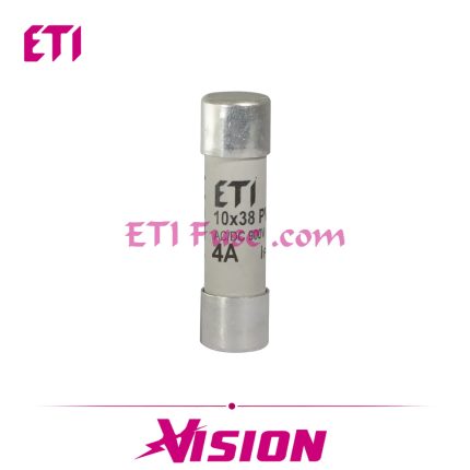 فیوز سیلندری ای تی آی ETI CH 10×38 gR AC DC 900V 10A