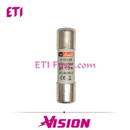 فیوز سیلندری ایستا توان اتصال ETE 22×58 690V gG 20A