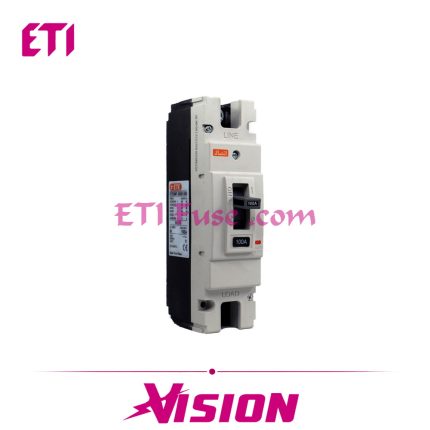 کلید اتوماتیک غیر قابل تنظیم ایستا توان اتصال ETE MCCB 1P FRAME 125A IN 63A H MODEL ICU 25KA ICS 18KA