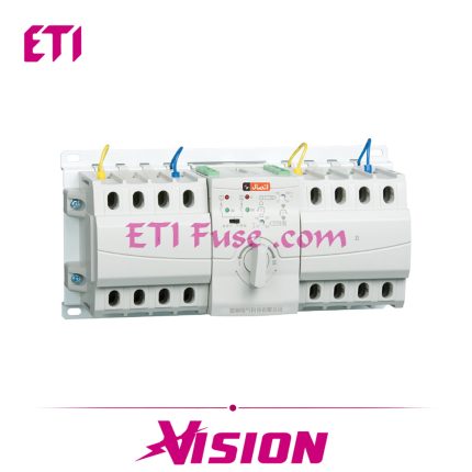 کلید تبدیل اتوماتیک با حفاظت MCB 3P ایستا توان اتصال ETE ATS 63A