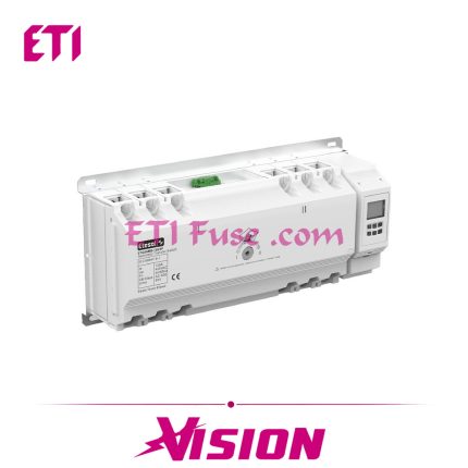 کلید تبدیل اتوماتیک موتوردار با حفاظت MCCB ایستا توان اتصال ETE ATS MCCB 3P 125A