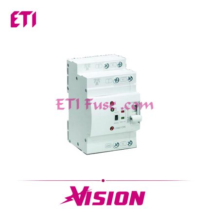 کلید تبدیل اتوماتیک موتوردار تک فاز سرعت بالا بدون حفاظت ایستا توان اتصال ETE ATS IN 80A 1P+N