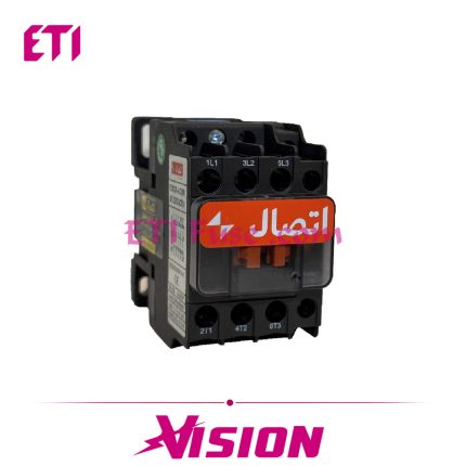 کنتاکت کمکی کنتاکتور نصب جلو ایستا توان اتصال ETE 2NO+2NC AC3 9A-95A